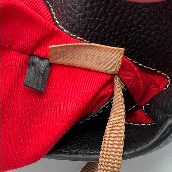 Dooney & Bourke Black Pebbled Leather Tote - Picture 14 of 15